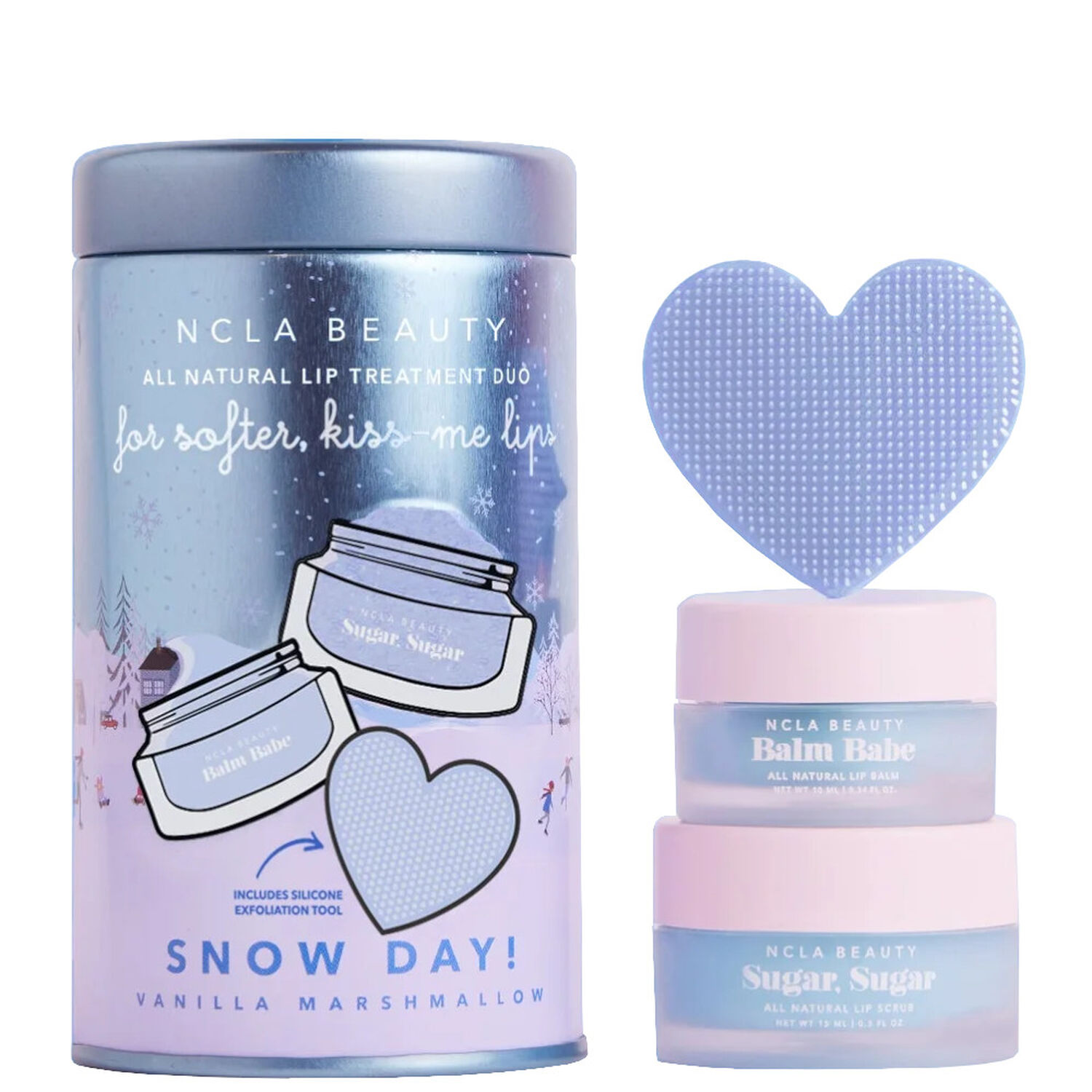 NCLA Beauty Snow Day Soin des Lèvres Gommage & Baume