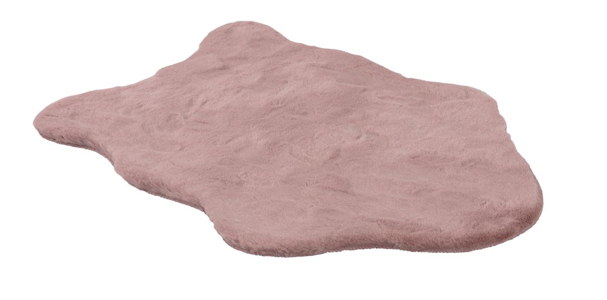 Schöner Wohnen Kunstfell Tender in Schaffelloptik Altrosa 60 x 90 cm