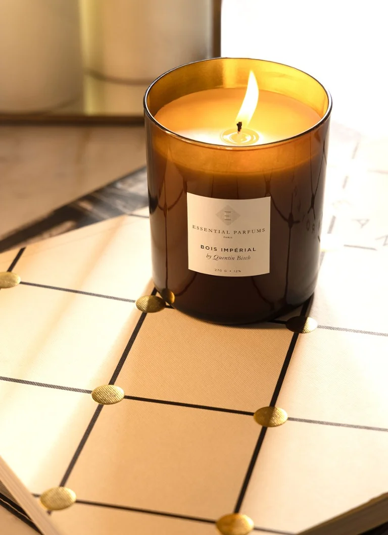 Bougie parfumée Bois Impérial d'Essential Parfums - 270 g