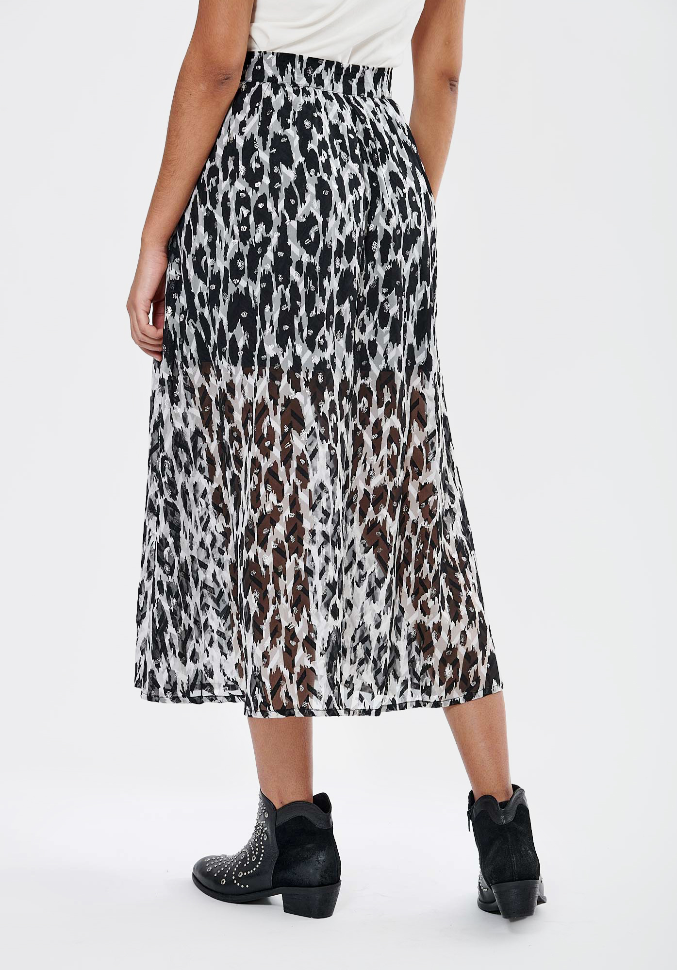 AZULI  Jupe longue noire Femme