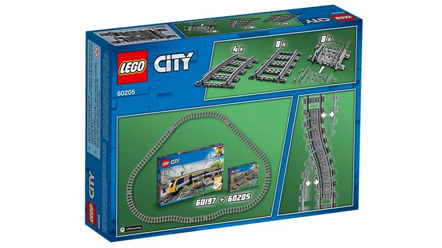 LEGO City 60205 Schienen