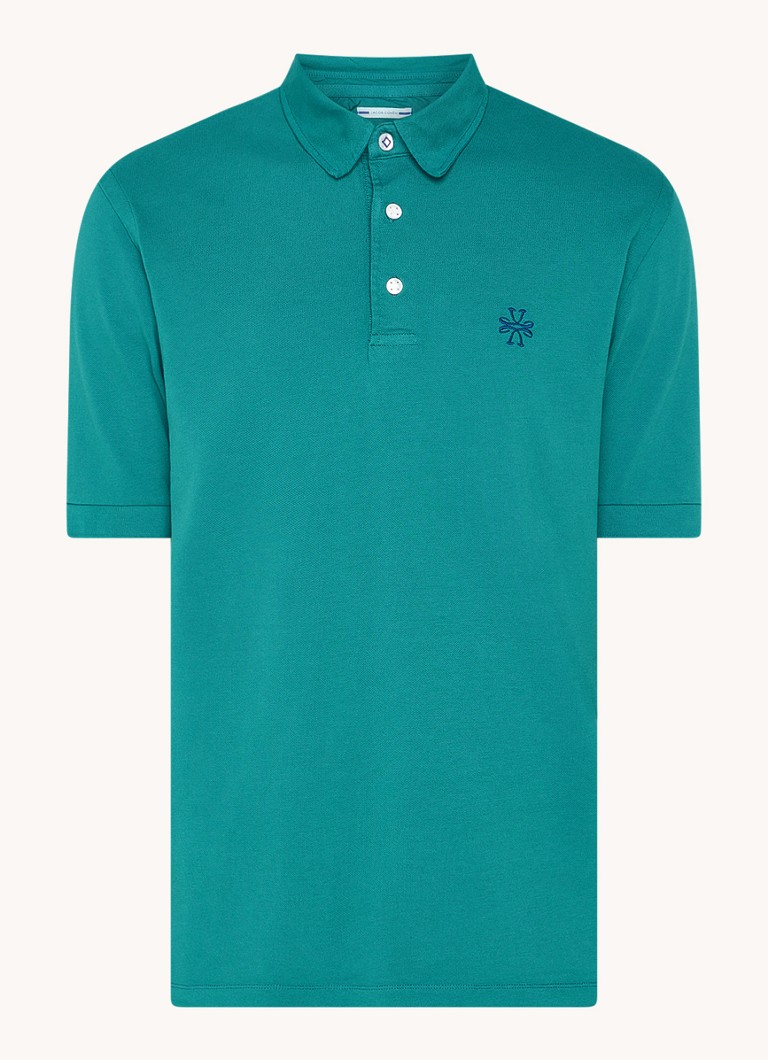 Jacob Cohën regulāra piegriezuma polo krekls ar izšuvumu no logotipa