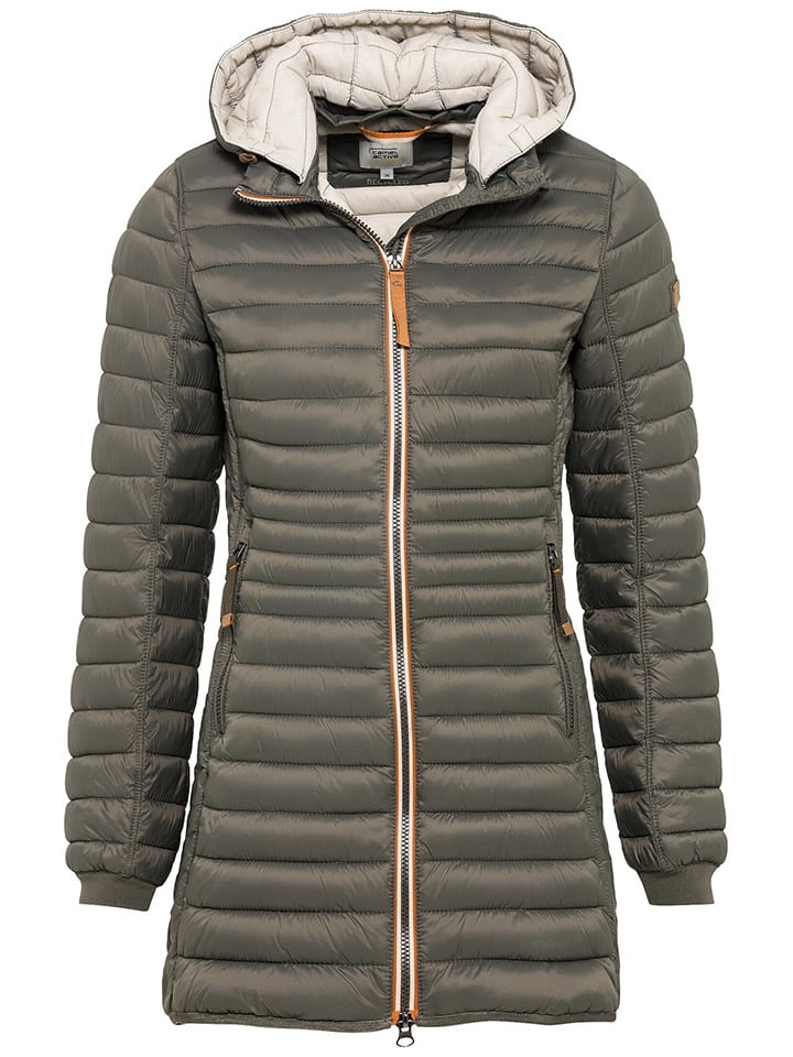 Camel Active Steppmantel in Khaki günstig kaufen