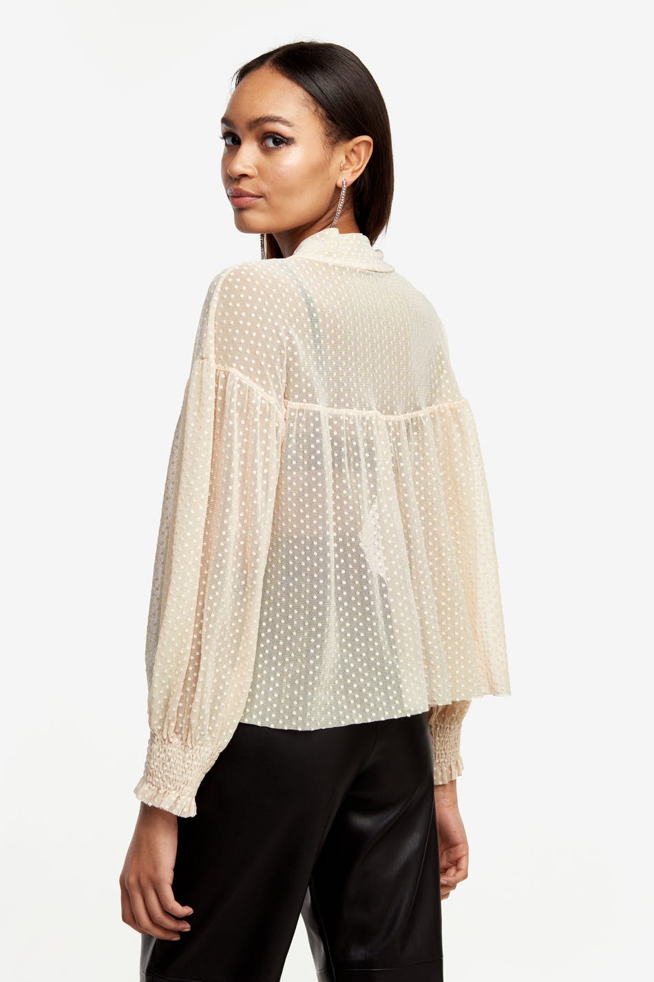 Gloria tie neck top