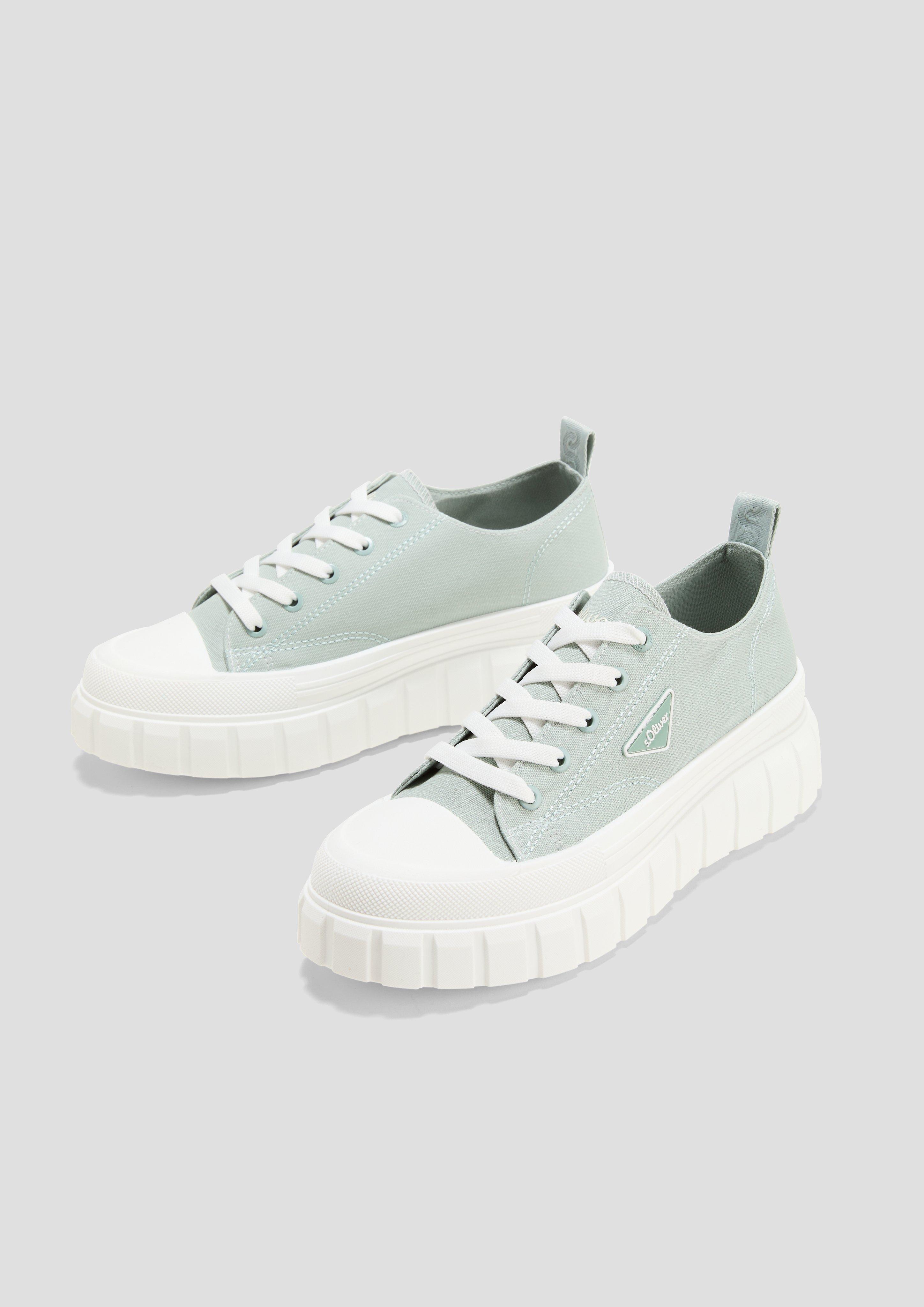 Sneaker mit Plateau-Sohle  6008843-717
