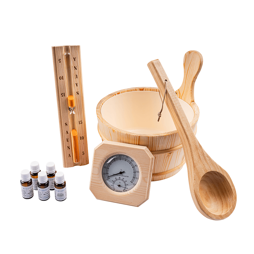 Home Deluxe Saunazubehör 10 tlg. - Q PREMO