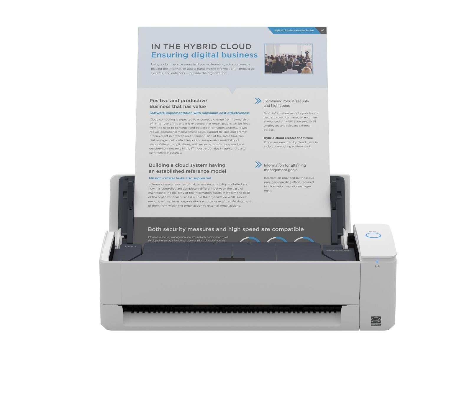 Fujitsu Fujitsu iX1300 Scanner, (WLAN)