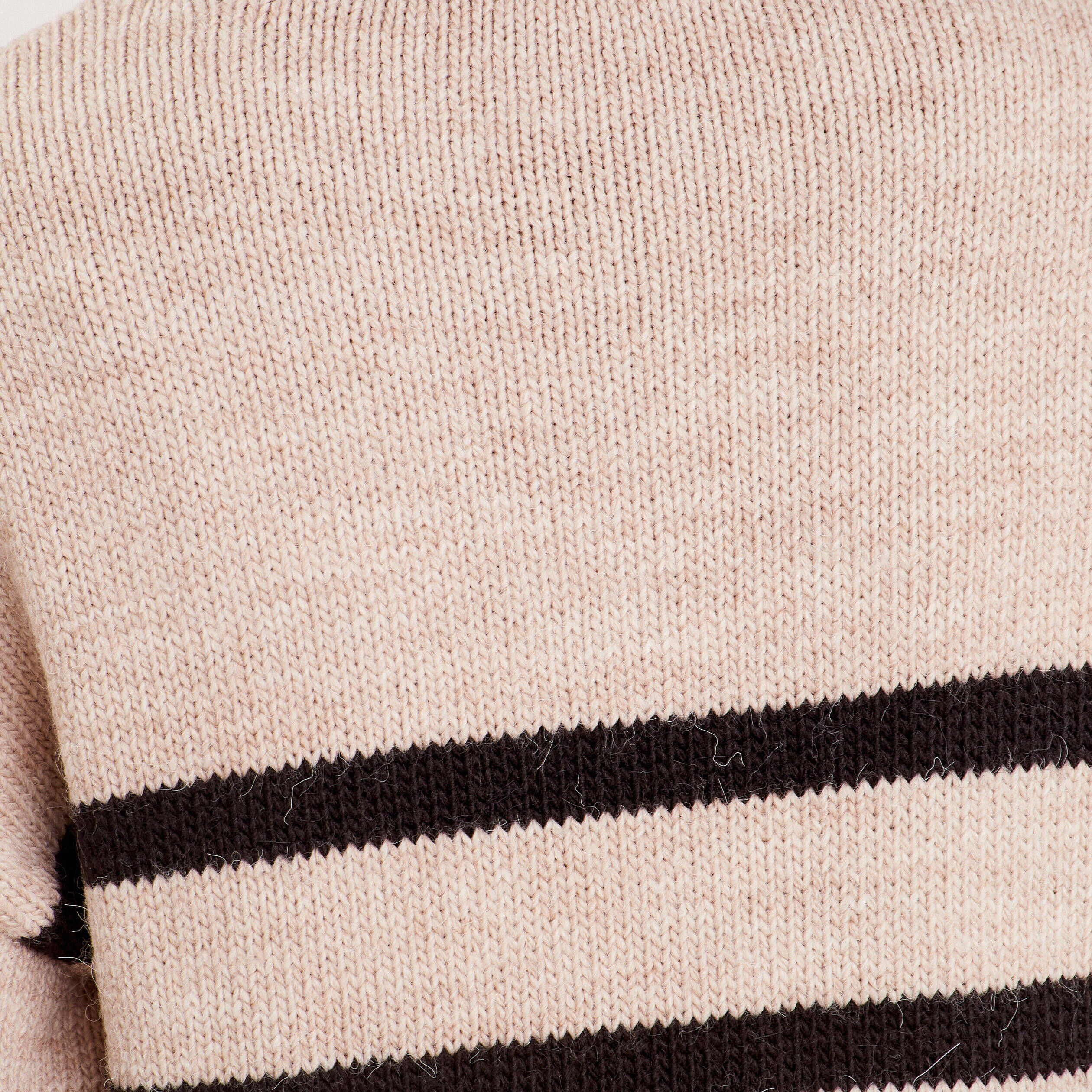 Pull manches longues beige femme | Cache Cache