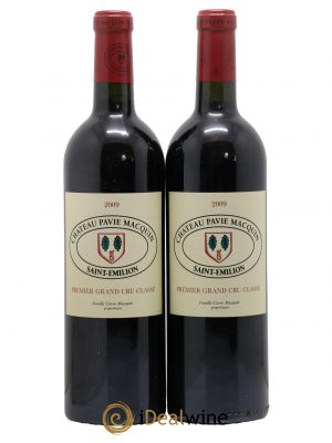 Château Pavie Macquin 1er Grand Cru Classé B  2009 - Lot de 2 Bouteilles