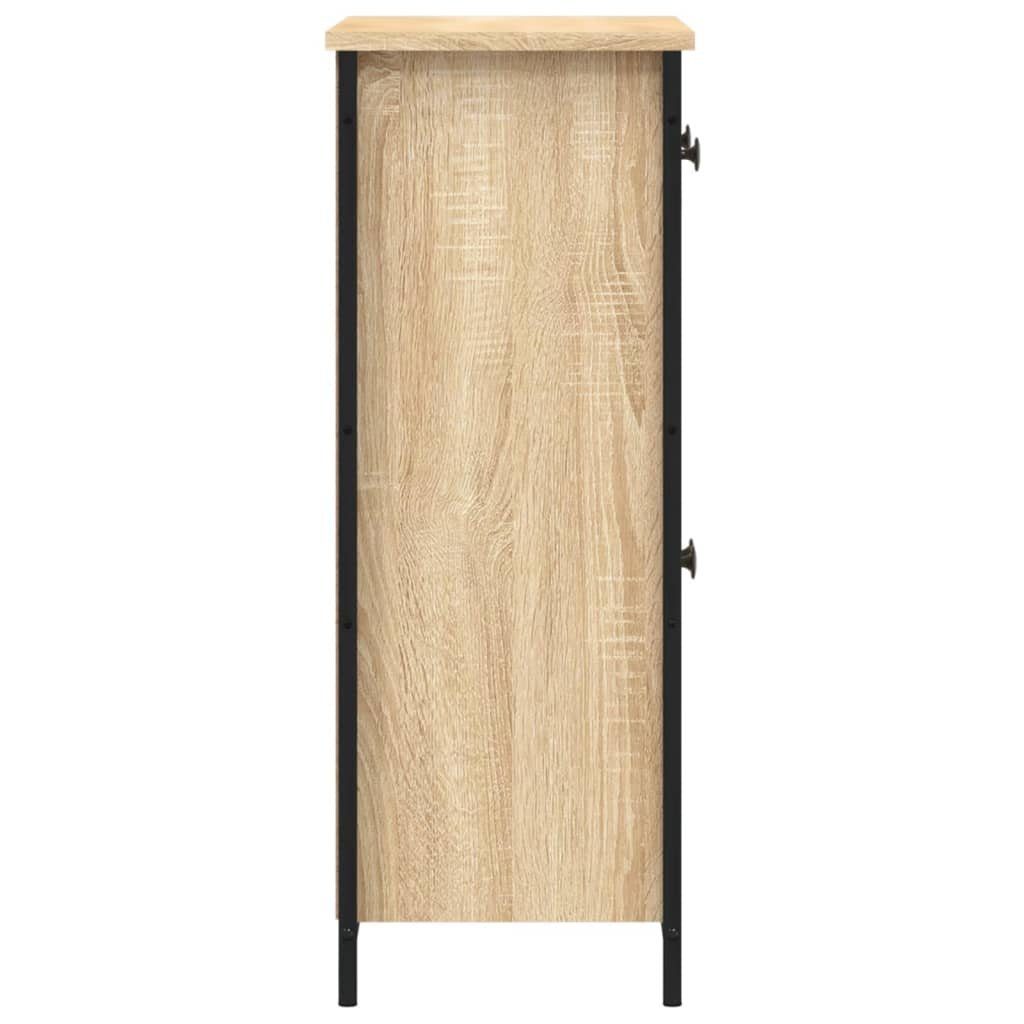 vidaXL Sideboard Sideboard Sonoma-Eiche 70x30x80 cm Holzwerkstoff (1 St)