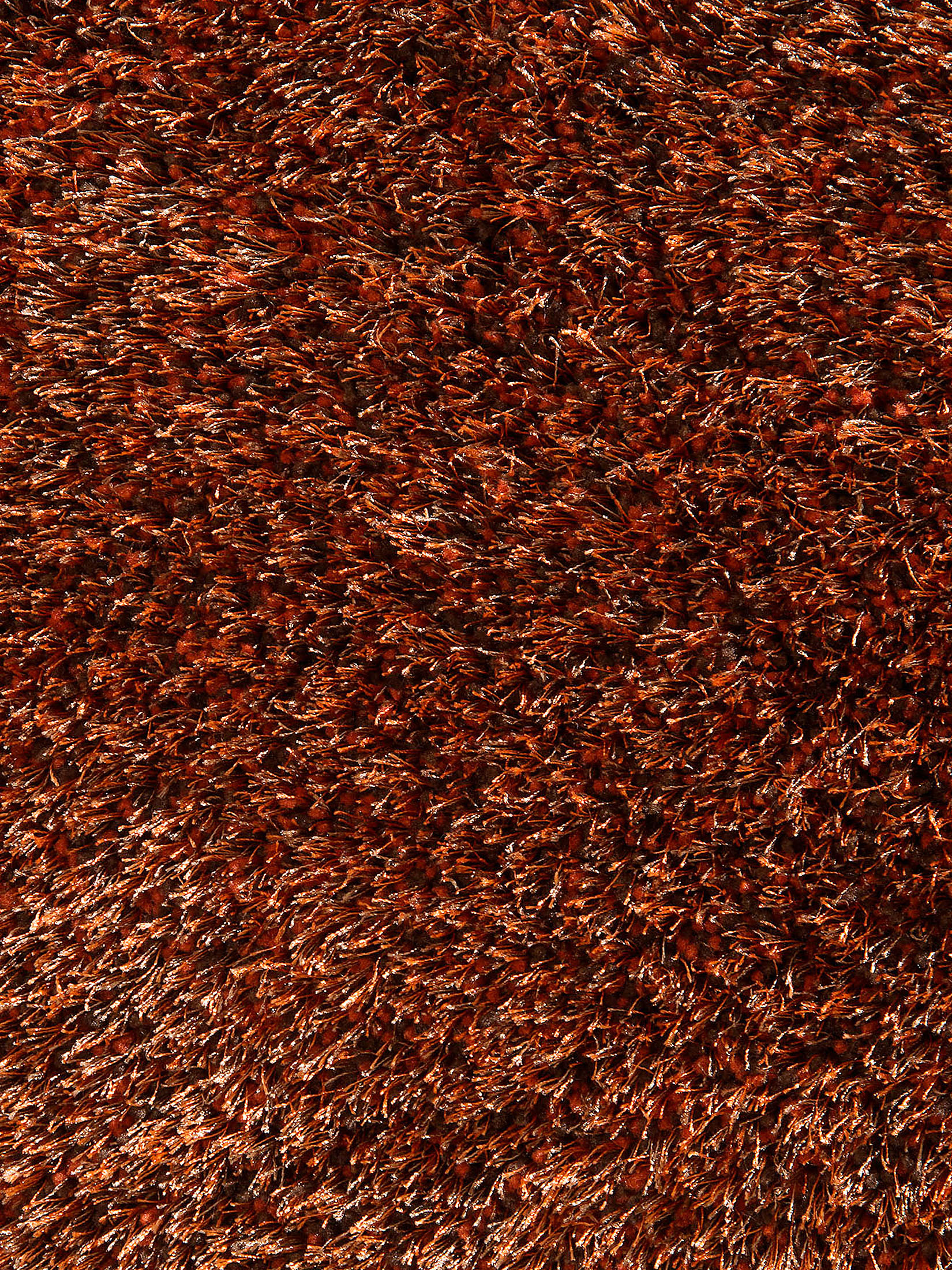 Vernissage Hochflor-Teppich, Kupfer
