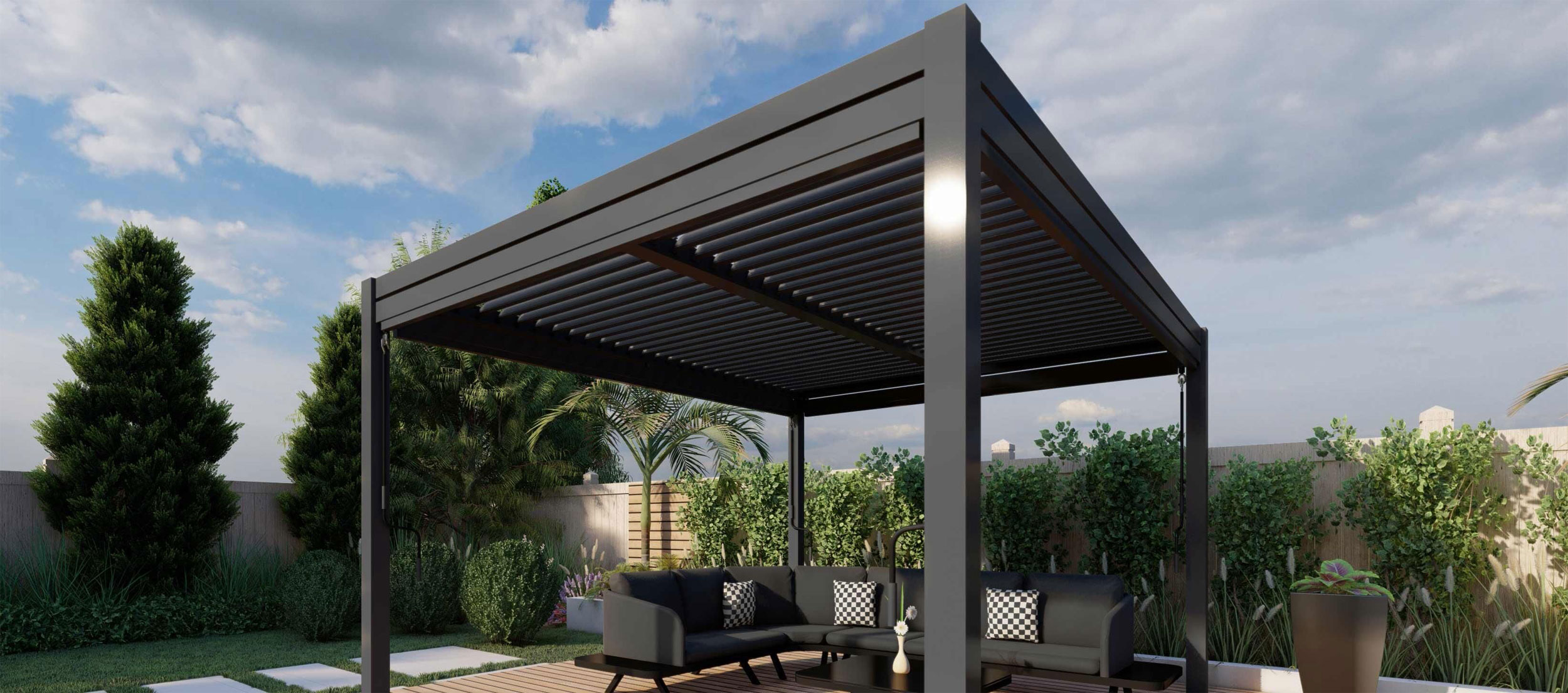 OUTDOORVorhang für Gartenpavillon