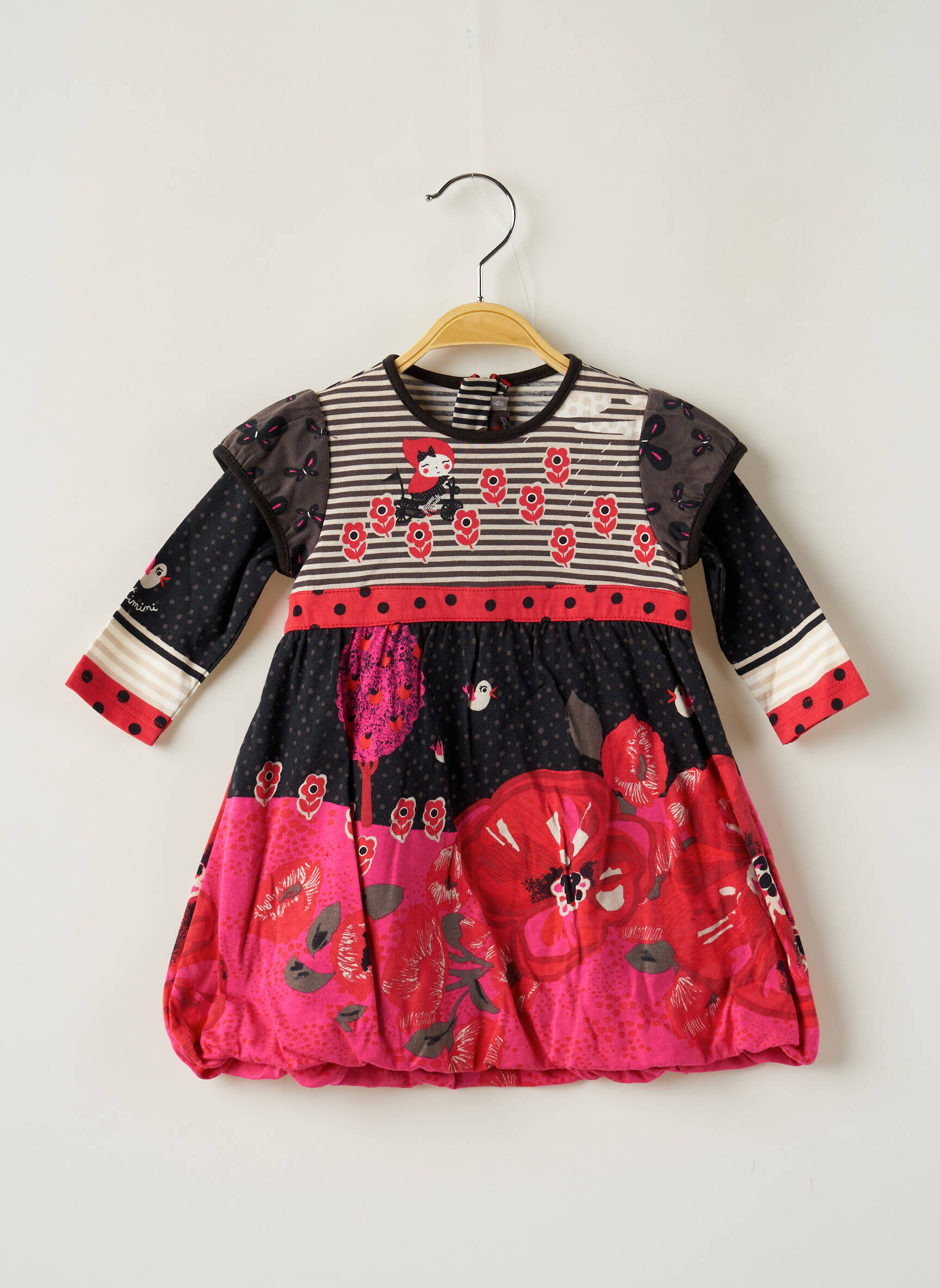 Catimini Robes Mi Longues Fille couleur rouge