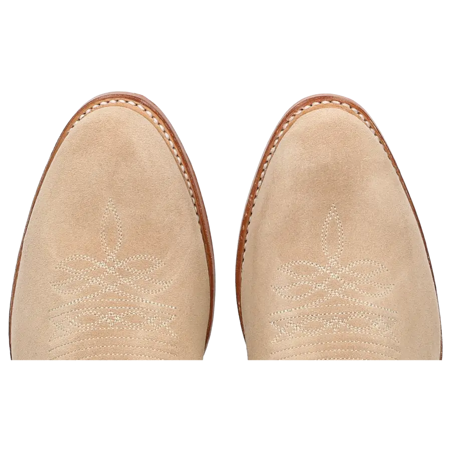 Sendra - Stiefel 11627 Veloursleder - beige
