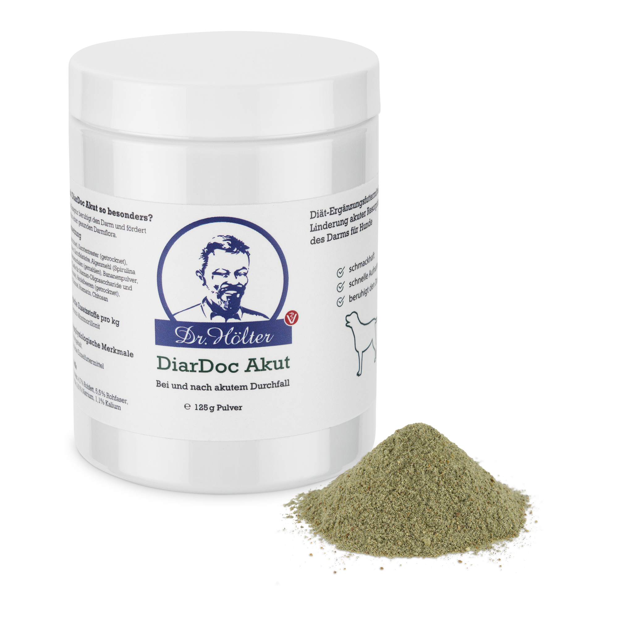 Dr. Hölter Ergänzungsfutter & Aufzucht Dr. Hölter DiarDoc Akut Pulver 125 g