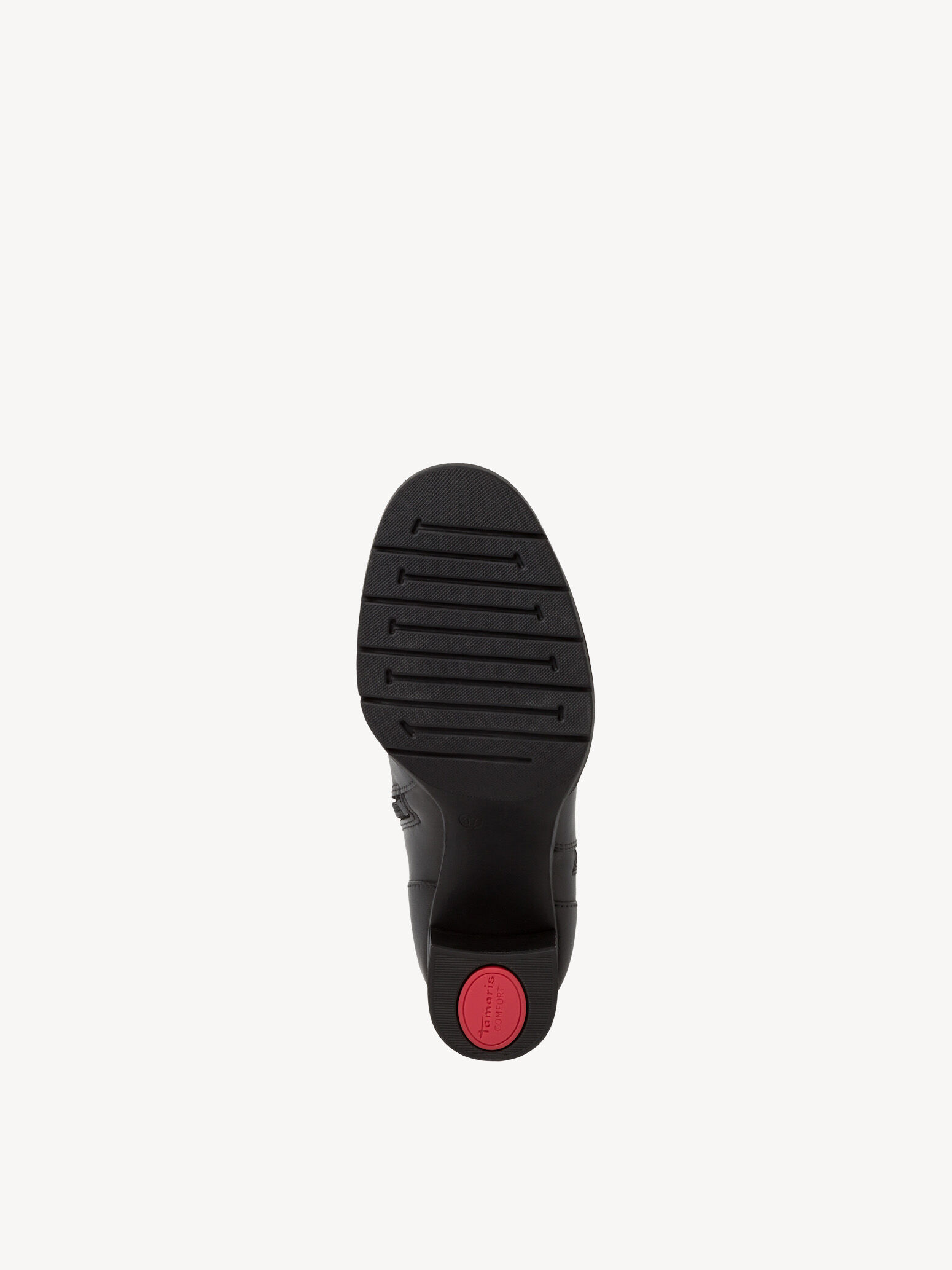 Bottine en cuir - noir