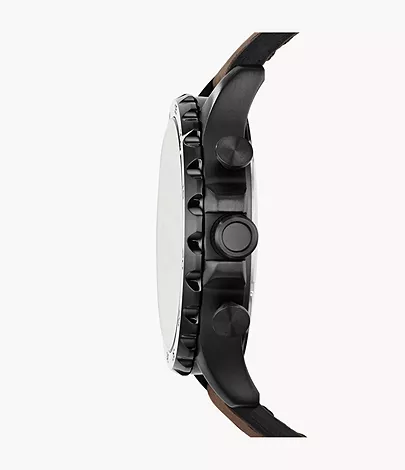 Fossil Herrenuhr Nate Leder Braun