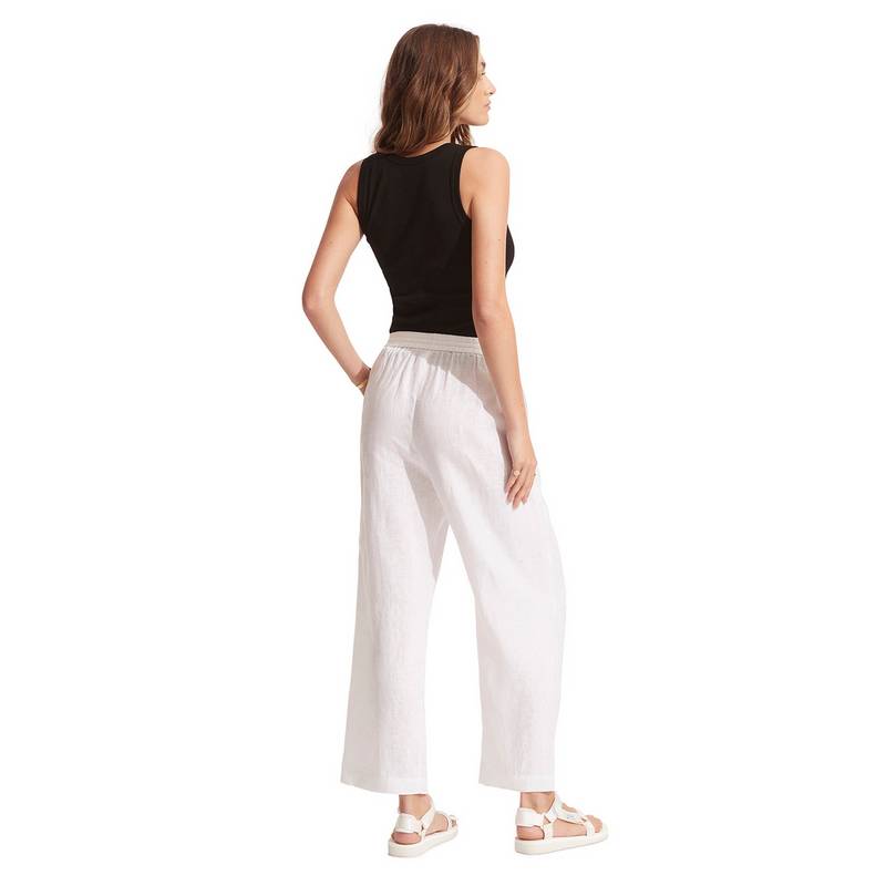 Seafolly Summer Crush Leinenhose Damen