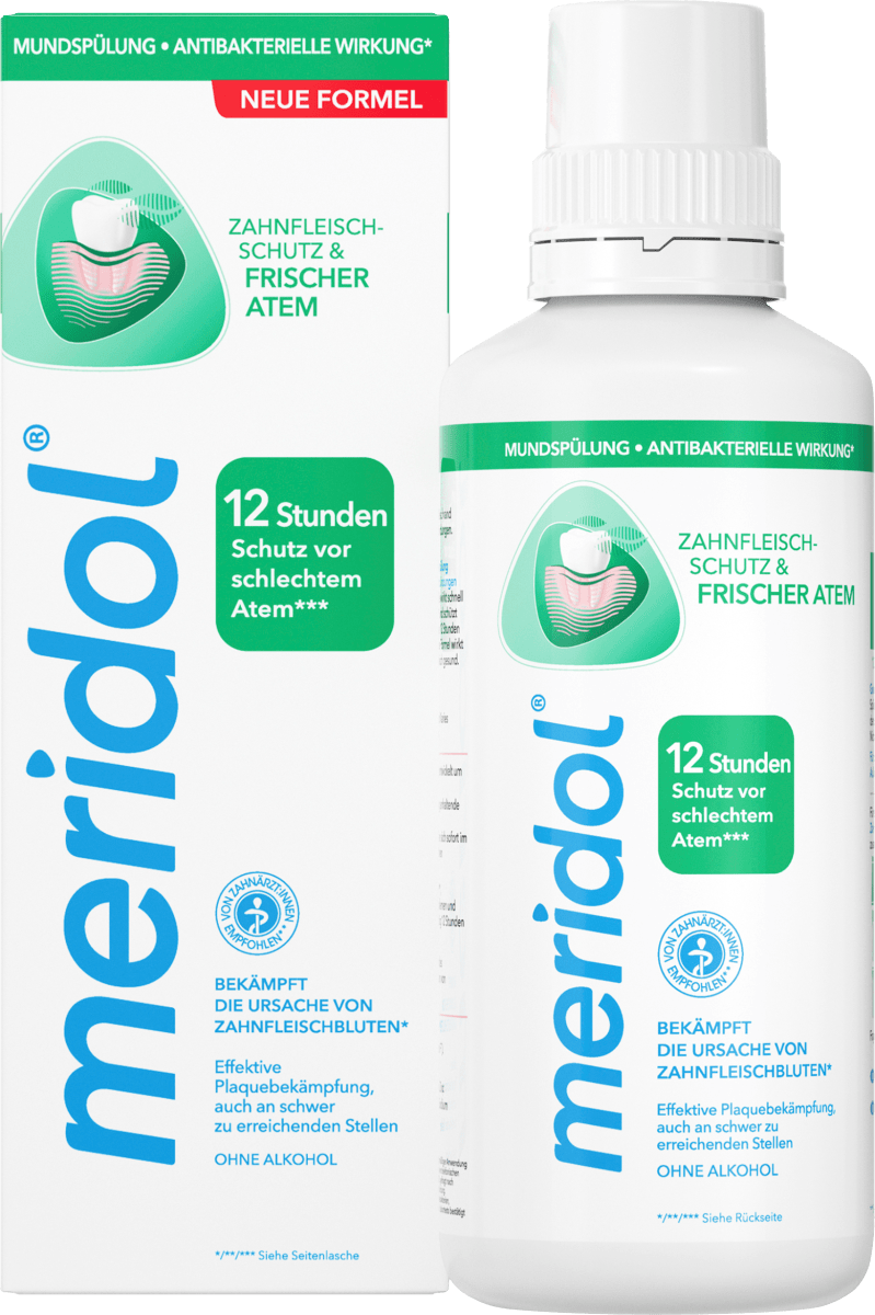 Mundspülung Zahnfleischschutz & frischer Atem, 400 ml
