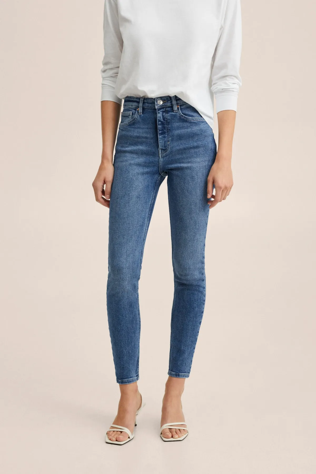 MANGO  Jeans - Blau - Skinny