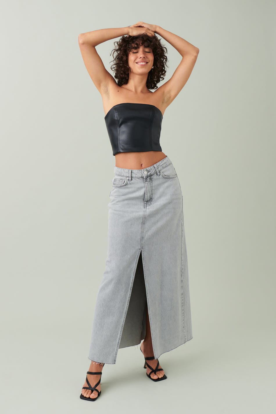 Pu tube top