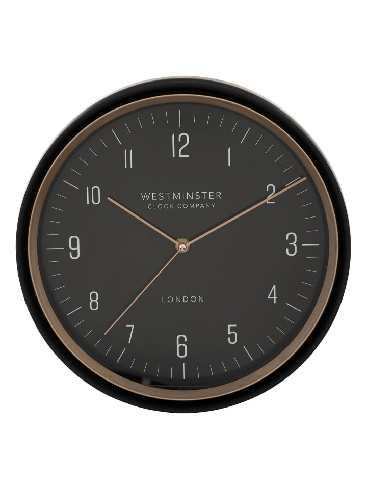 Atmosphera Créateur d'intérieur Wanduhr in schwarz günstig kaufen onesize