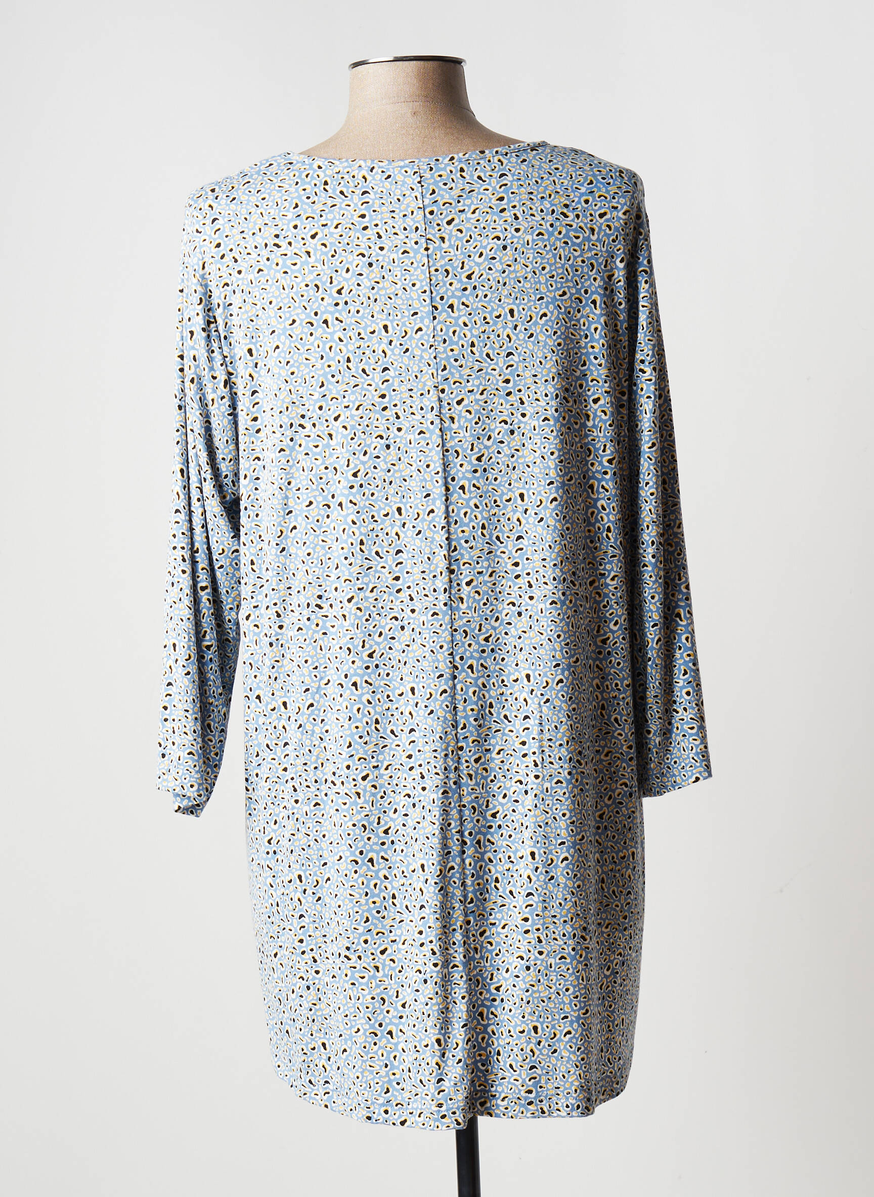 Ciso Tuniquemanchelongue Femme couleur bleu