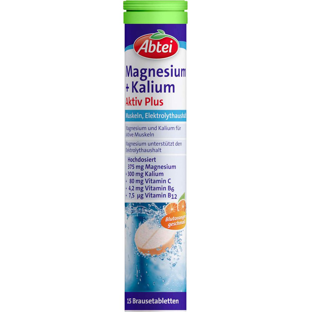 Magnesium+Kalium Aktiv Plus Brausetabletten