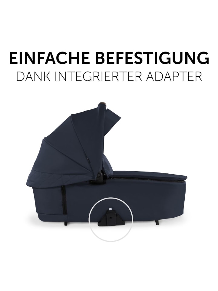 Hauck Faltbare Babywanne (Carrycot) für Walk N Care in schwarz,blau günstig kaufen onesize