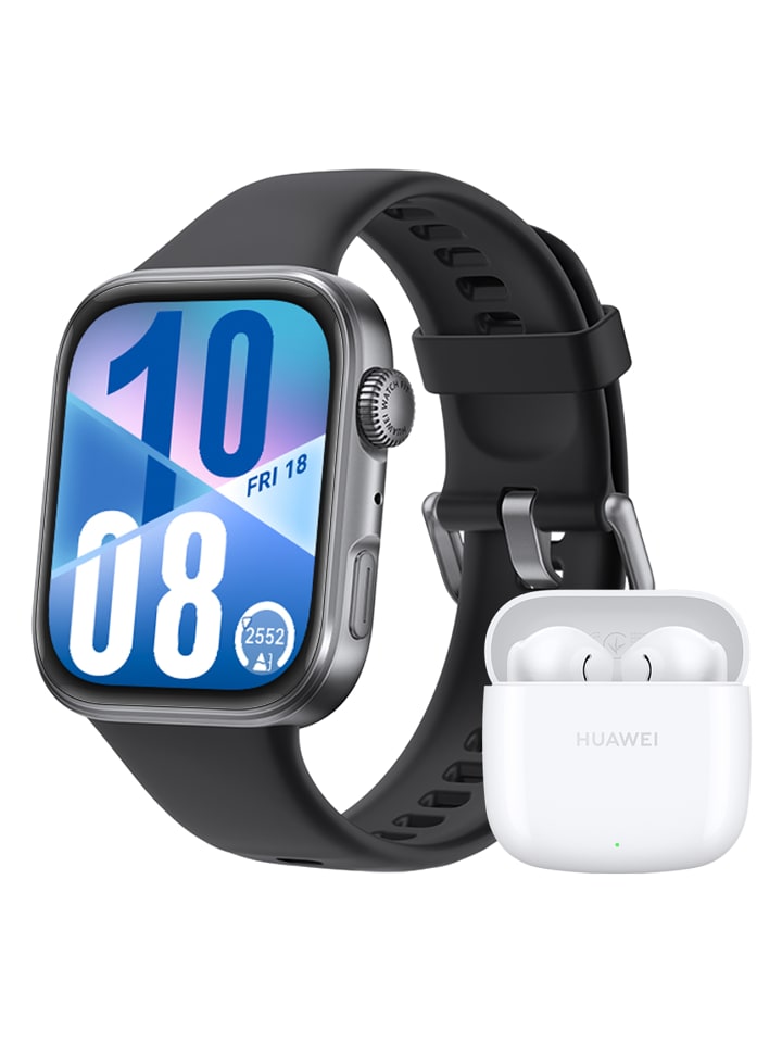 Huawei Smartwatch Watch Fit 4 Bundle in schwarz günstig kaufen onesize