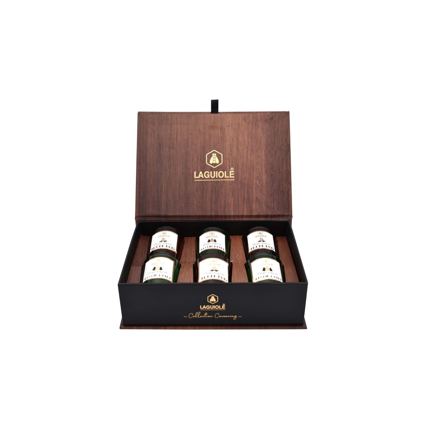 Set de regalo La Guiole de 6 velas aromáticas