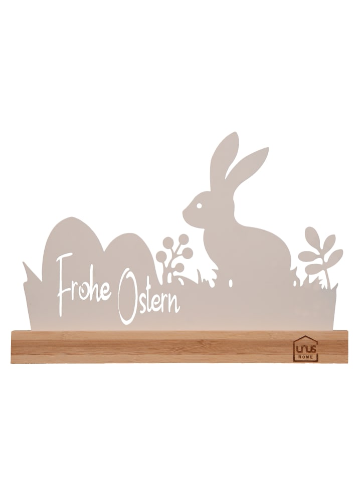 UNUS Aufsteller Frohe Ostern in Weiß günstig kaufen onesize