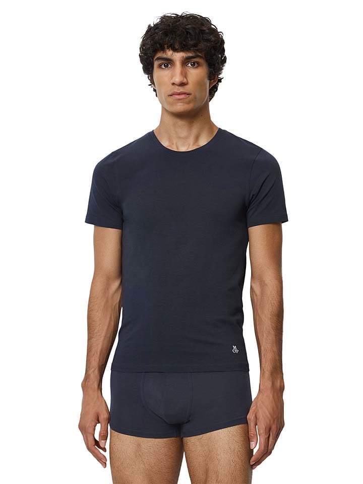 Marc O´Polo 2er-Set: Shirts in Dunkelblau günstig kaufen