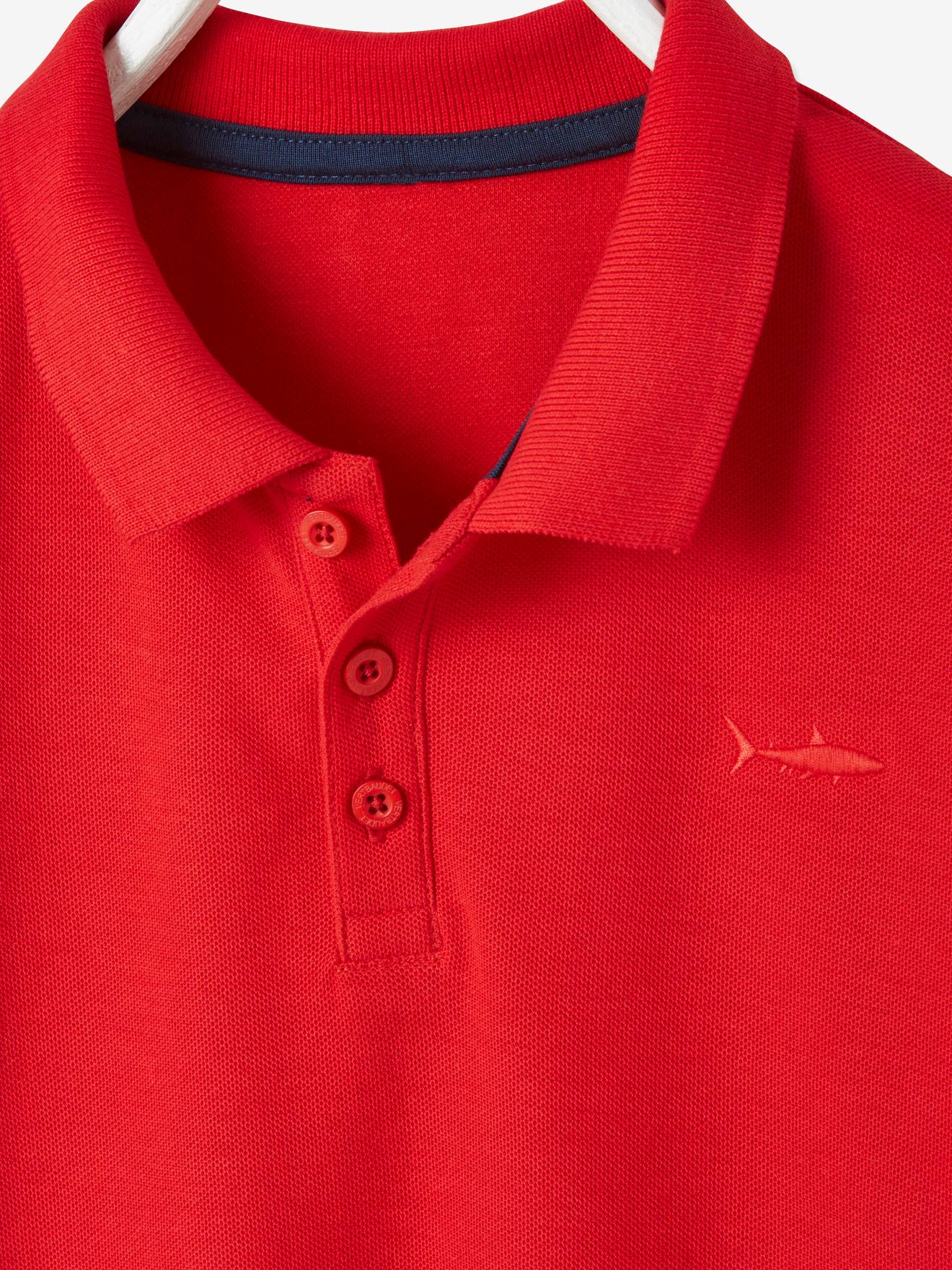 Vertbaudet Jungen Poloshirt, kurze Ärmel Oeko-Tex - hellgelb