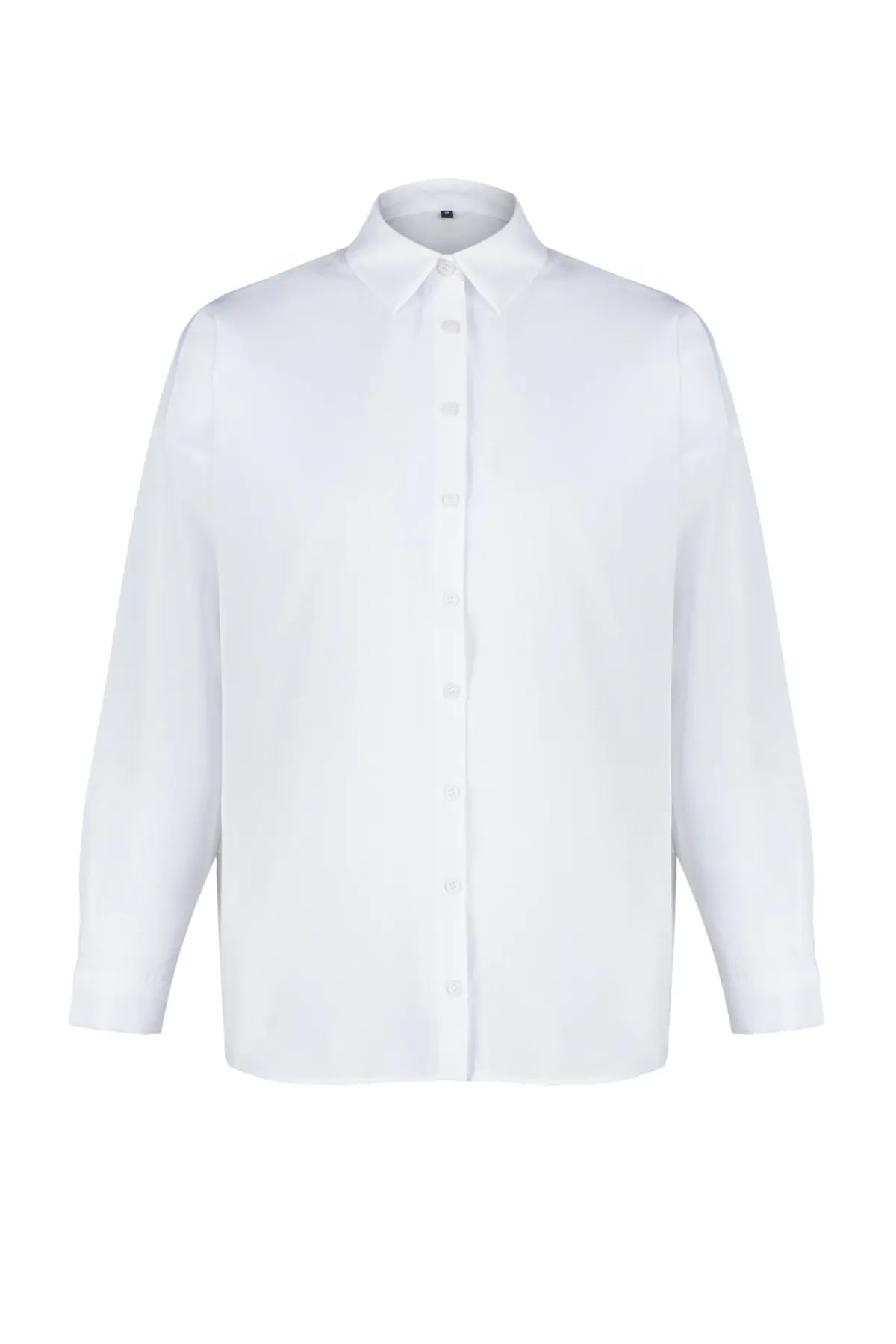 Trendyol Collection  Ecru gewebtes Hemd - Regular Fit, Formgewebt, TWOSS24GO00127