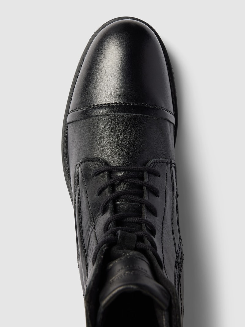 Boots aus Leder Modell 'SHAUN' in schwarz