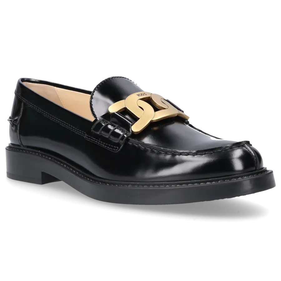 Tod's - Loafer LEATHER Kalbsleder - schwarz