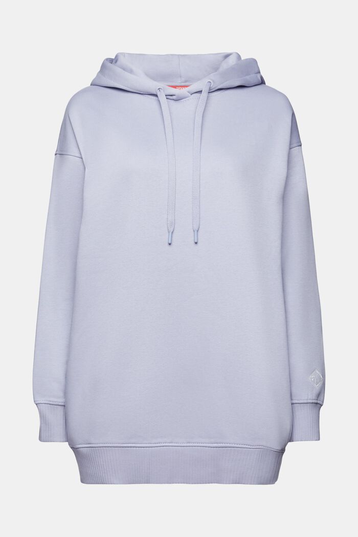 Oversize-Hoodie aus Baumwollfleece