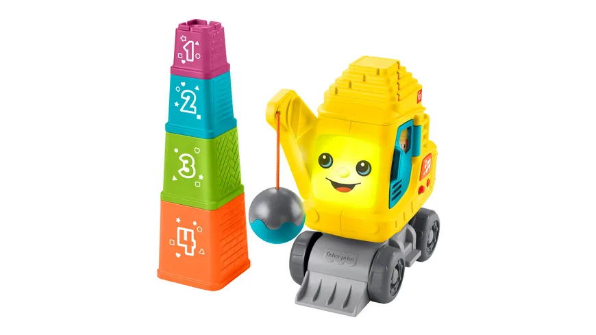 Fisher-Price Zählen und Stapeln Kran