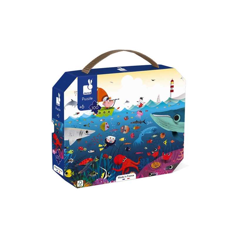 Puzzle Le monde sous marin 100 pièces