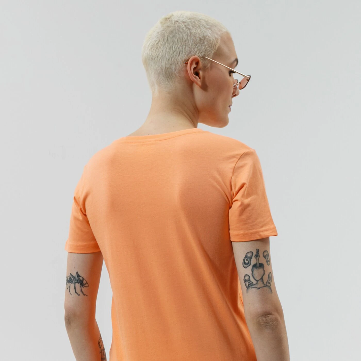 CHAMPION T-SHIRT CREWNECK T-SHIRT Orange