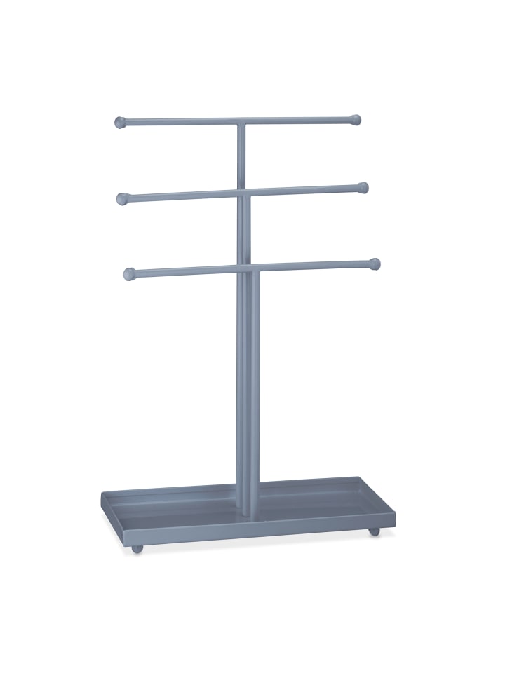 relaxdays Schmuckständer in Silber - (B)31 x (H)40 x (T)11 cm günstig kaufen onesize