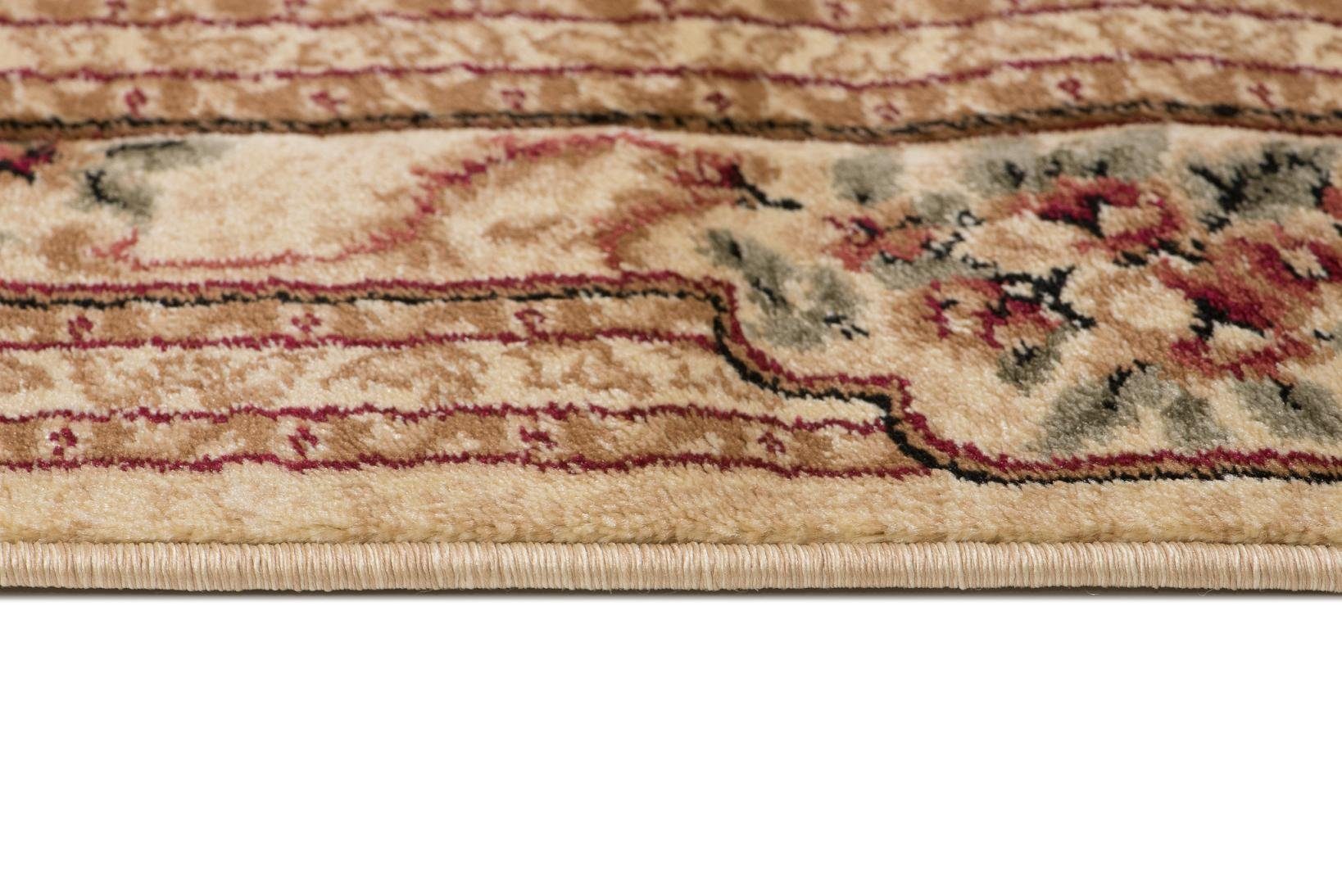 Orientteppich Oriente Teppich - Traditioneller Teppich Orient Beige, Mazovia, 60 x 100 cm, Geeignet für Fußbodenheizung, Pflegeleicht, Wohnzimmerteppich