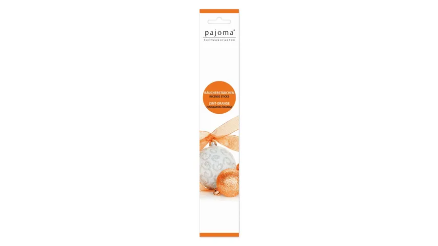 pajoma Räucherstäbchen Zimt-Orange Braun