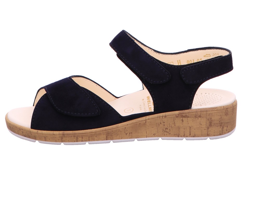 CHRISTIAN DIETZ Komfort Sandalen blau Elba