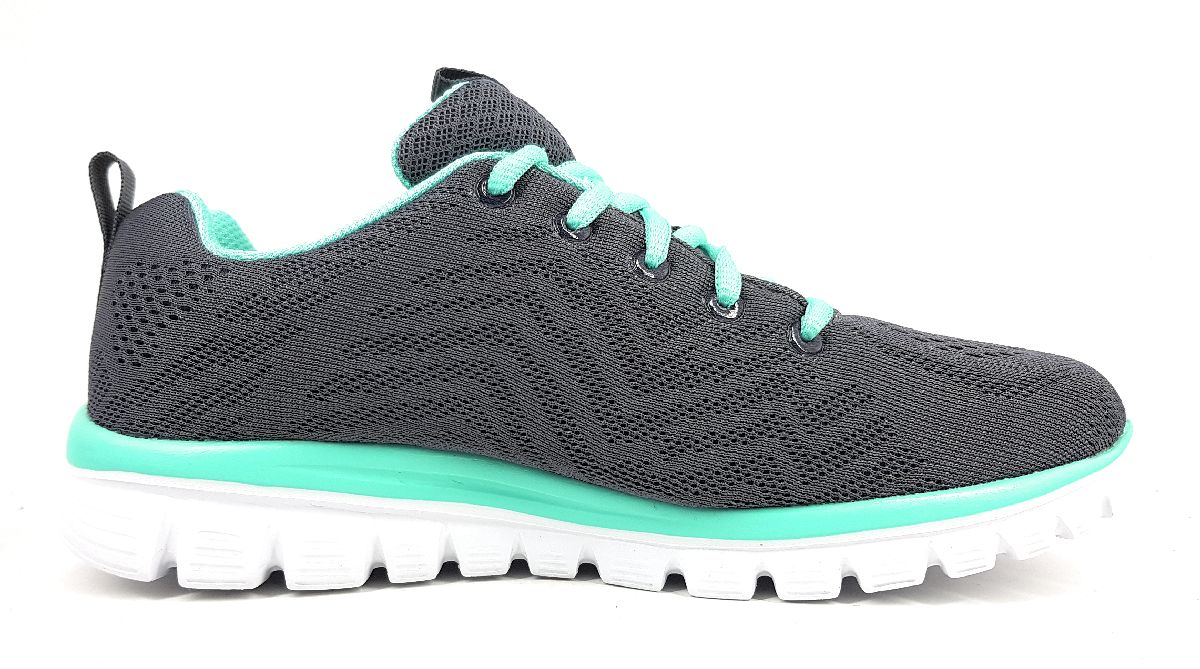 Skechers Graceful 12615 Grau CCGR charcoal/ green