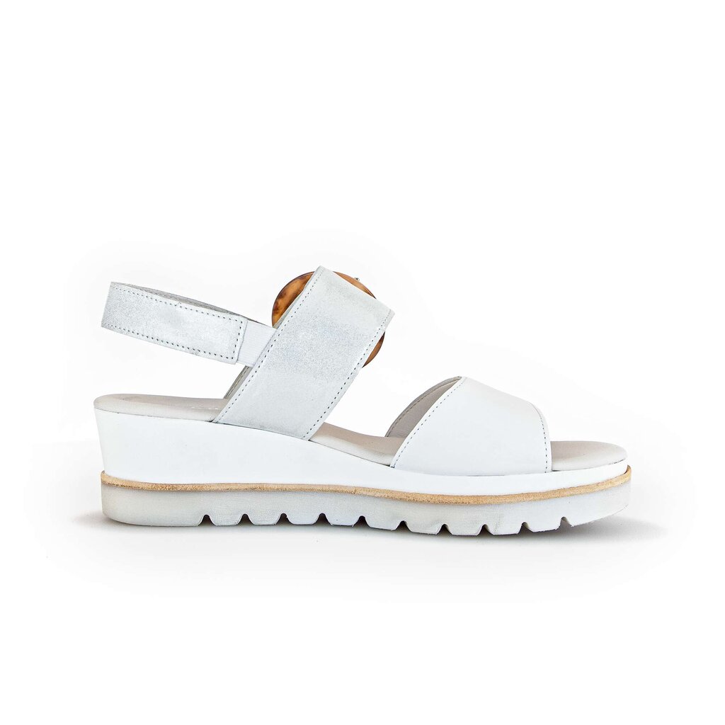 Gabor fashion Keilsandalette weiß
