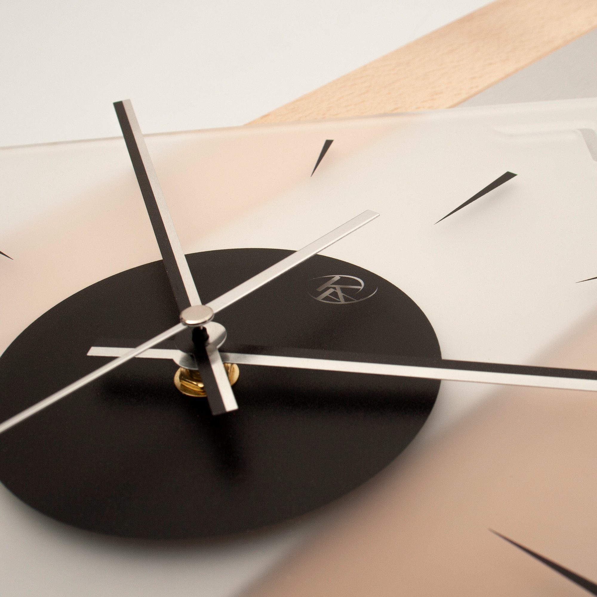 Kreative Feder Wanduhr Designer-Wanduhr 