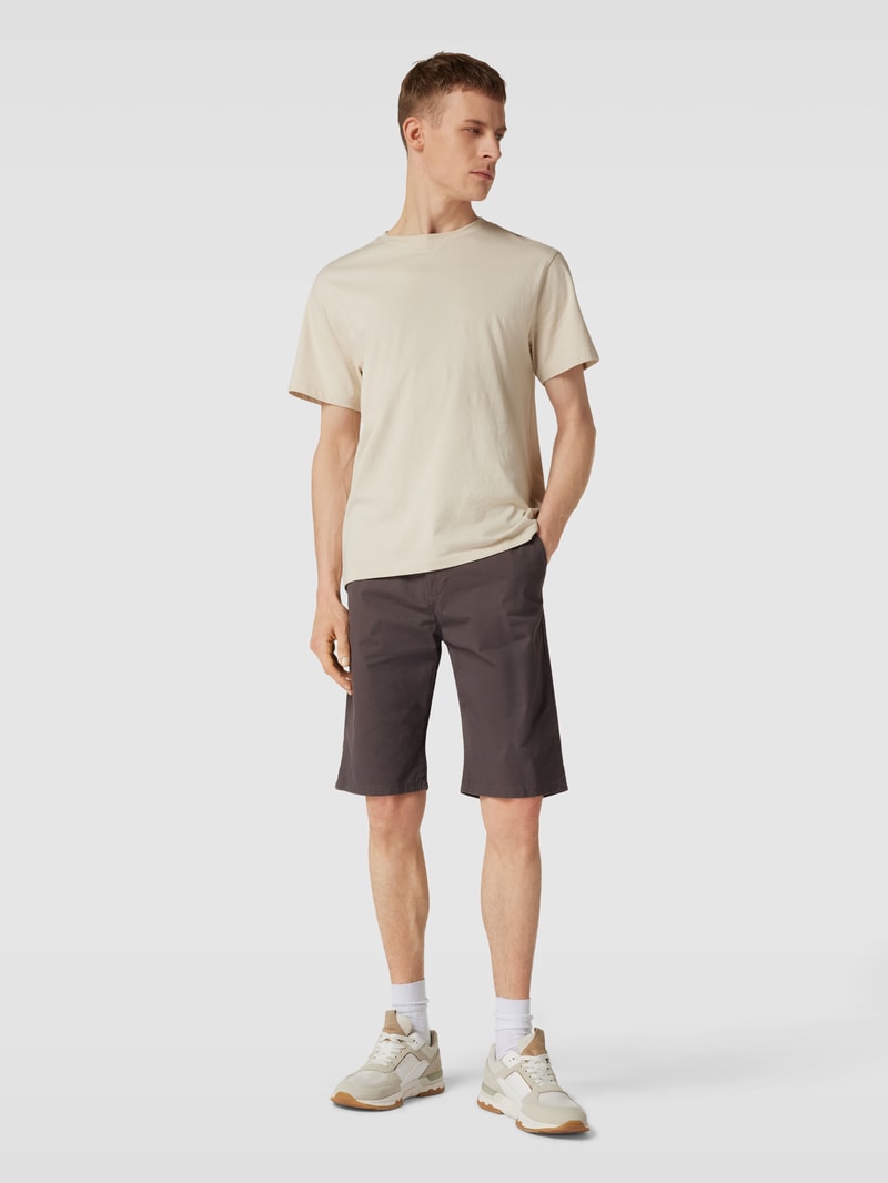 Bermudas mit seitlichen Eingrifftaschen Modell 'SUS' in anthrazit