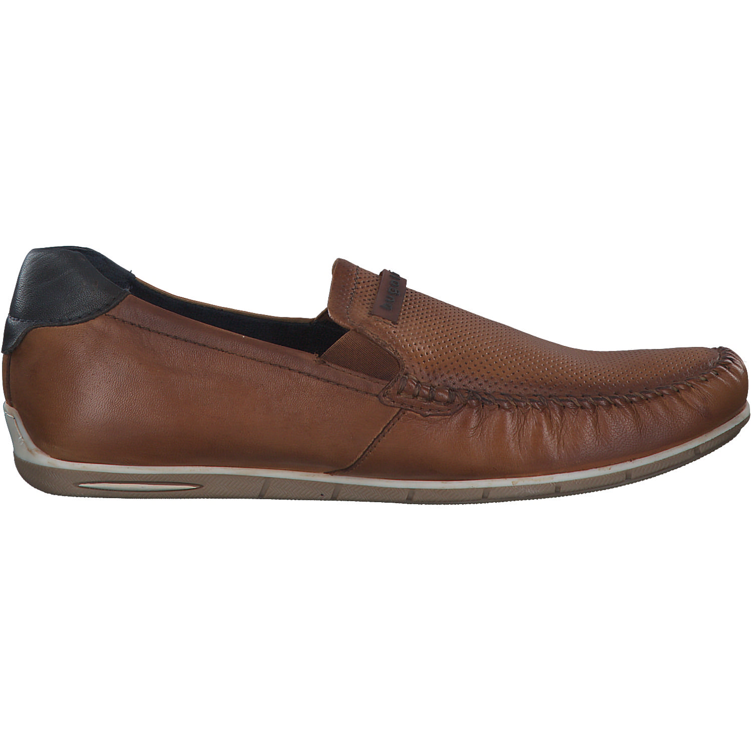 Bugatti Chesley A2X6A, Sportliche Slipper, Herren, Cognac